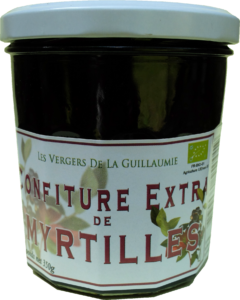 confiture myrtilles corrèze verger de la guillaumie cueillette myrtilles corrèze